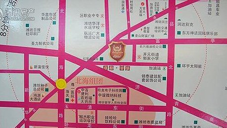 恒信首府坐位于寒亭,奎文,高新三区交界处,是潍坊重点打造的"金三角图片