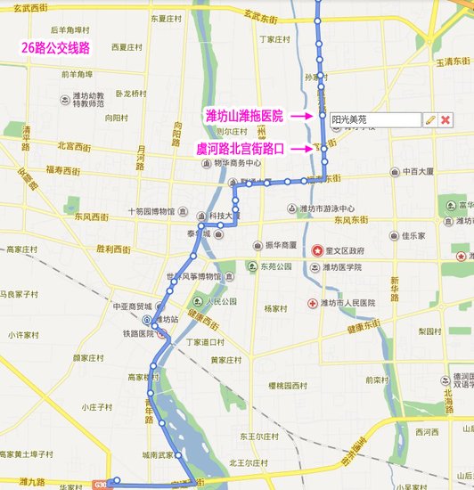 26路公交路线