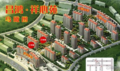 昌鸿祥心苑地理位置优越周边配套成熟 一住永