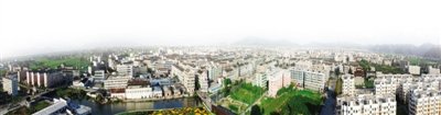 钱库全景;; 钱库建设省级百家中心镇,打造人居幸福城; 苍南钱库加速