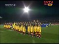 视频：丹麦VS日本双方列队 现场奏日本国歌