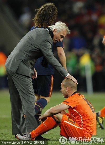 2010世界杯决赛:荷兰0-1西班牙