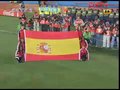 视频：1/4决赛西班牙VS巴拉圭 场上奏响西班牙国歌