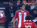 视频：巴拉圭做调整 圣克鲁斯换下巴尔德斯