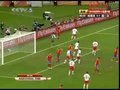 视频：西班牙再次开出角球 心急进攻踢出底线