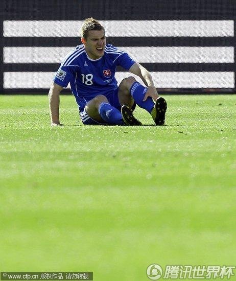 2010世界杯小组赛F组首轮:新西兰Vs斯洛伐克