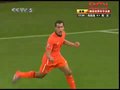 进球视频：荷兰队长超级世界波 重炮直挂死角