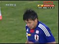 视频：日本队换人调整 冈崎慎司换下松井大辅
