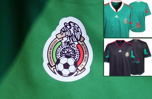 墨西哥国家队球衣--源于雄鹰战士战衣