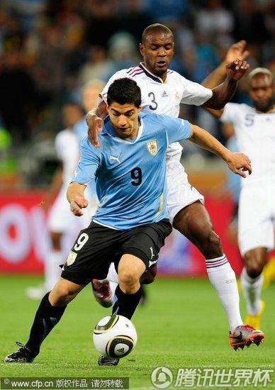 2010世界杯A组:法国Vs乌拉圭_2010南非世界杯