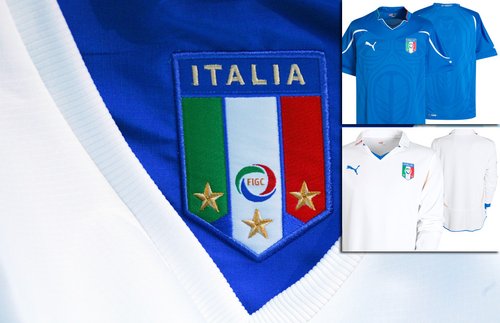意大利国家队球衣--更突出强壮与力量