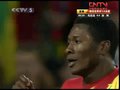 视频：加纳人球分过巧妙传中 吉安射门稍偏出