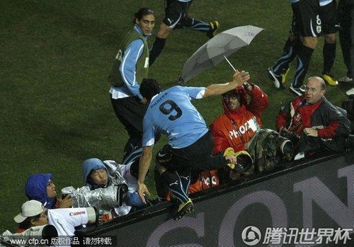2010世界杯1/8决赛：乌拉圭2-1韩国