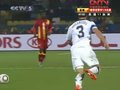 视频：吉安突破被侵犯 阿萨莫阿任意球攻门