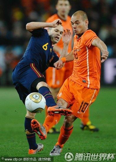 2010世界杯决赛：荷兰Vs西班牙