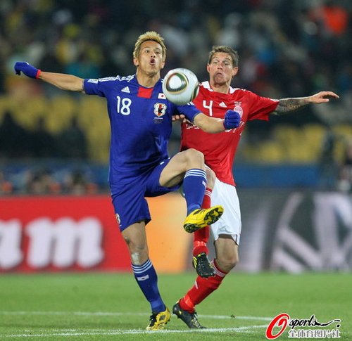 本田圭佑:赛前预感能进球 教练一战术有成效_