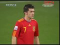 视频：西班牙vs葡萄牙正式开始 队员中圈开球