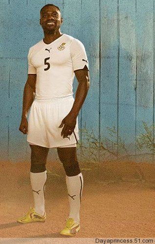 加纳国家队球衣--黑色之星