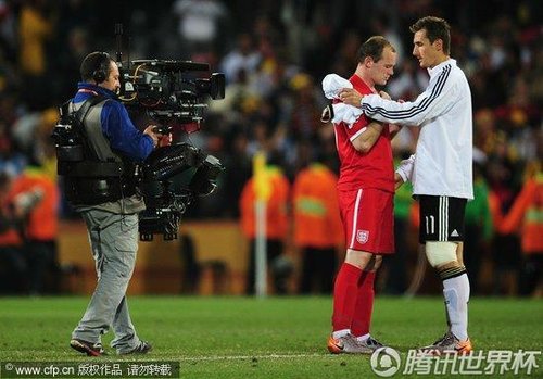 2010世界杯1/8决赛：德国4-1力克英格兰