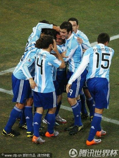 2010世界杯1/8决赛：阿根廷Vs墨西哥