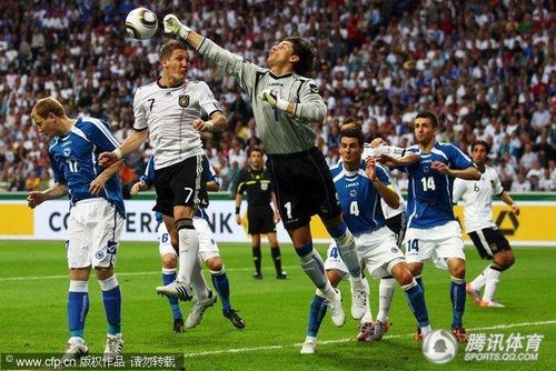 2010世界杯热身赛:德国3-1波黑