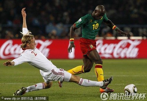 2010世界杯:喀麦隆vs丹麦