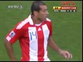 视频：巴拉圭VS日本10-15分钟 巴里奥斯射门
