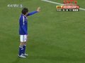 视频：日本队获任意球 远藤保仁直接开出底线