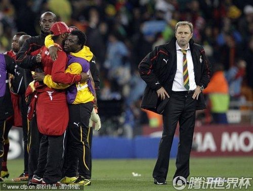 2010世界杯1/4决赛：120分钟1-1战平 乌拉圭点球大战4-2战胜加纳