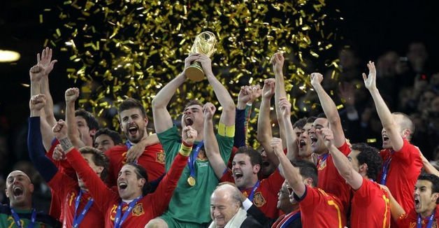 决赛荷兰VS西班牙_2010南非世界杯