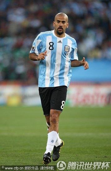 图文:阿根廷1-0尼日利亚 阿根廷队贝隆
