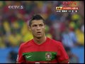 视频：葡萄牙获得任意球 C罗主罚放出高射炮