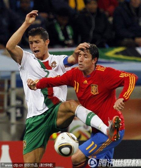 2010世界杯：西班牙vs葡萄牙