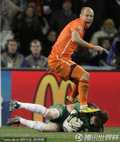 2010世界杯决赛:荷兰Vs西班牙