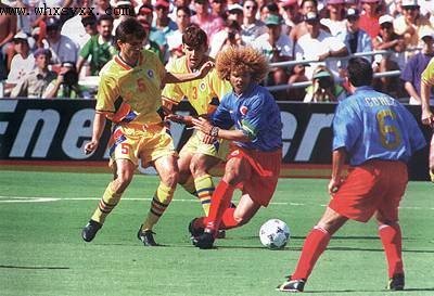 94年世界杯前,哥伦比亚预选赛
