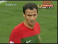 视频：葡萄牙后防不分敌我 队友互撞皮球出界