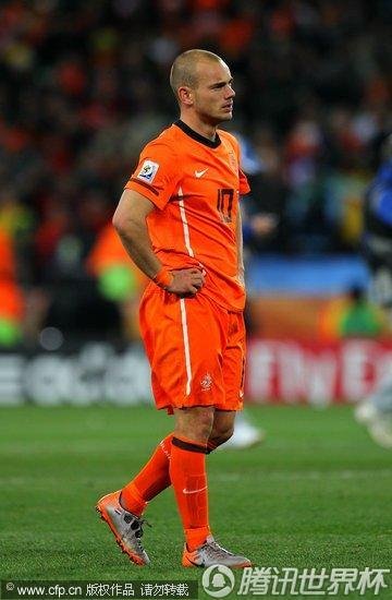 图文:荷兰0-1西班牙 斯内德哭泣_2010南非世界杯