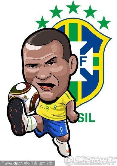 漫画:世界杯球星谱之巴西效率之王法比亚诺_2