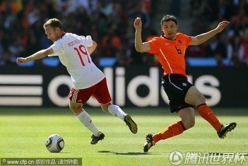 2010世界杯E组首轮：荷兰Vs丹麦