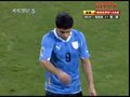 视频：乌拉圭做调整 费尔南德斯换下苏亚雷斯