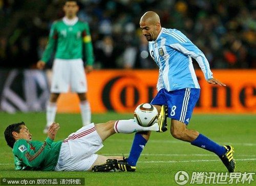 2010世界杯1\/8决赛:阿根廷Vs墨西哥_2010南非世界杯