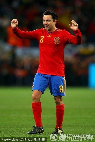 2010世界杯1/8决赛：西班牙1-0葡萄牙