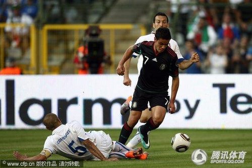 2010世界杯热身赛:墨西哥2-1意大利 或扮南非