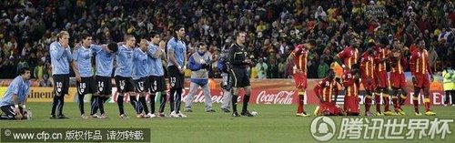 2010世界杯4/1决赛：乌拉圭vs加纳