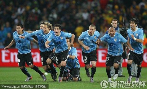 2010世界杯1/4决赛：加纳Vs乌拉圭