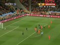 视频集锦：德容险得红牌 半场西班牙0-0荷兰