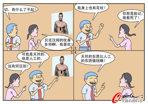 漫画:贝克汉姆的世界杯