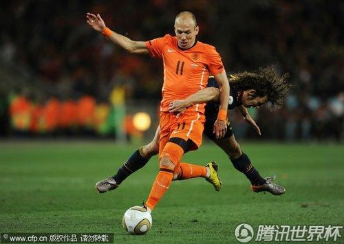 2010世界杯决赛:荷兰vs西班牙