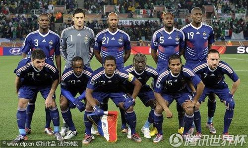 2010世界杯小组赛A组次轮：墨西哥2-0法国