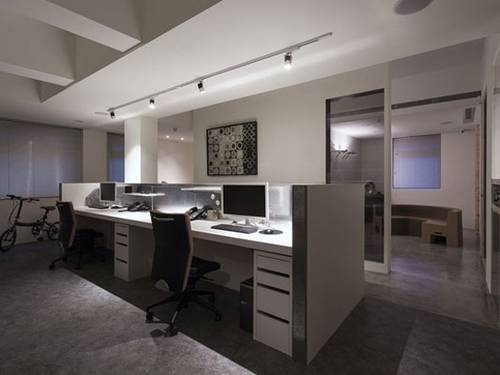 简单清爽的办公室设计